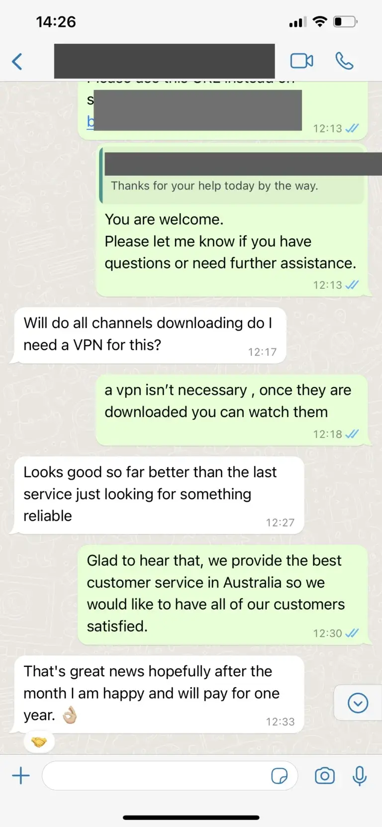 Zufriedener Germany IPTV-Kunde aus den Niederlanden